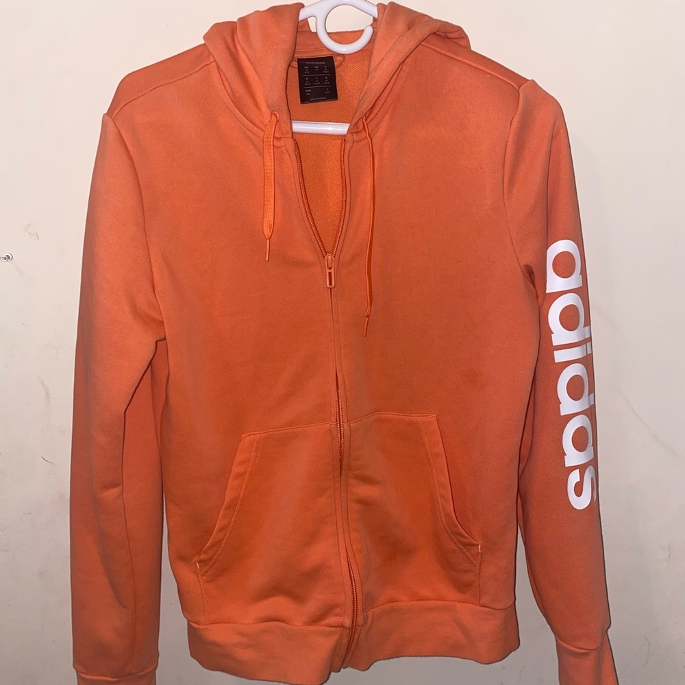 Adidas zip up hoodie